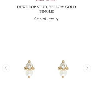 ISO catbird Dewdrop stud set